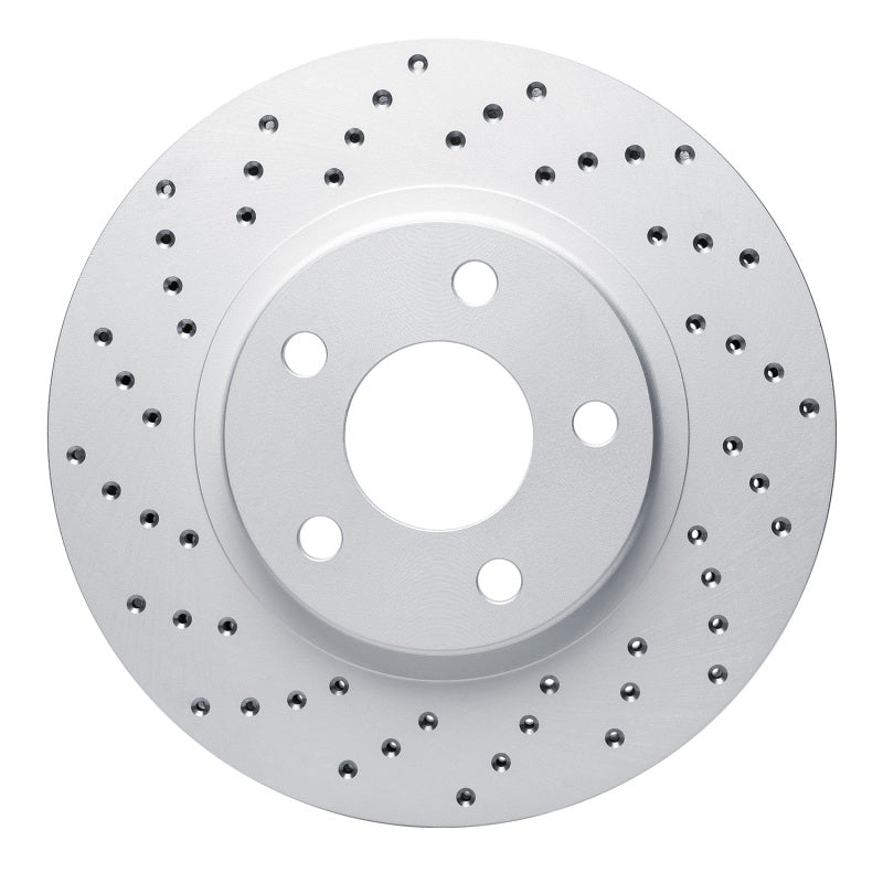 DFC 97-05 Buick Riviera Front Left Drilled Geoperformance Rotor