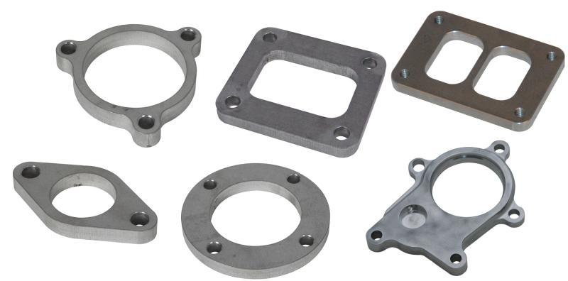 Vibrant Turbo Inlet Flange for Garrett GT30/GT35 Turbine Housing (V-Band Style)