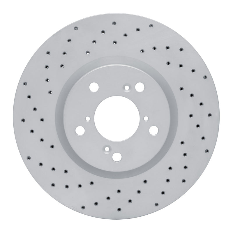 DFC 07-20 Acura Zdx Front Left Drilled Geoperformance Rotor