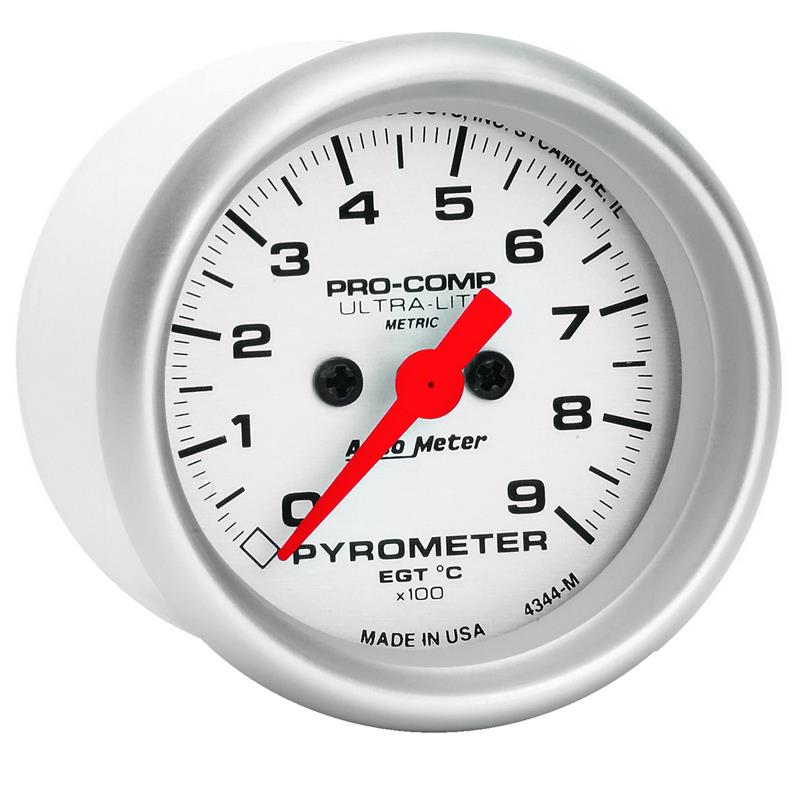 Autometer Ultra-Lite 52mm 0-900 Deg C Electronic EGT Kit