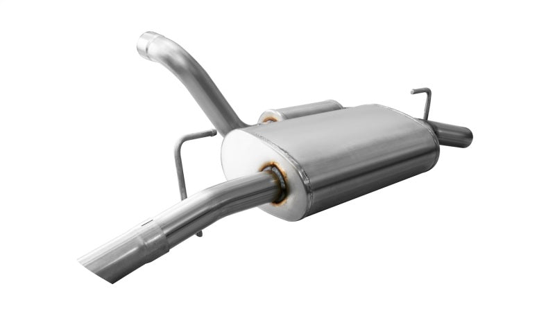 Corsa 2018-2025 Jeep Wrangler JL 2.5in Dual Rear Turn Down Exit Touring Axle-Back Exhaust