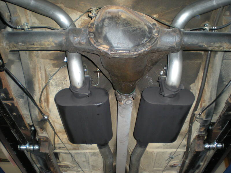 Flowmaster 67-68 GM F-BODY 2.5 in. American Thunder Crossmember-Back Exhaust System
