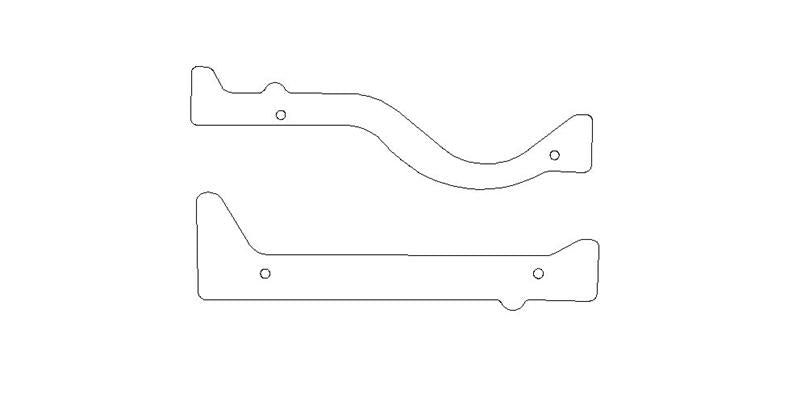 Cometic Chrysler Magnum V8 .047in Fiber Intake End Seals Kit - Front & Rear Crossovers