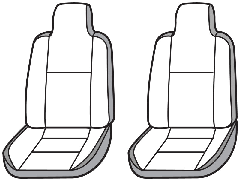 Covercraft 08-10 Ford F250/350 Polycotton SeatSaver Custom Front Row Seat Covers - Tan