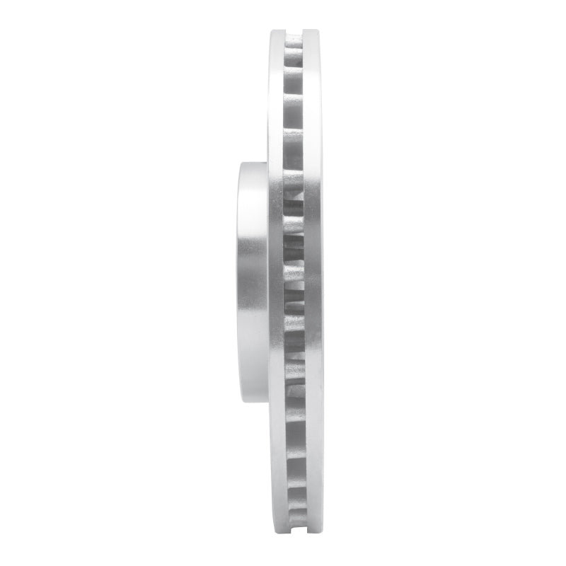 R1 12-19 Mercedes-Benz GLE400 Front Right Drilled & Slotted Silver Brake Rotor