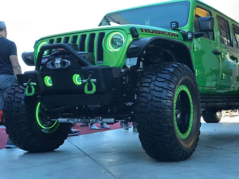 Oracle Jeep Wrangler JL/Gladiator JT LED Surface Mount Headlight Halo Kit - White