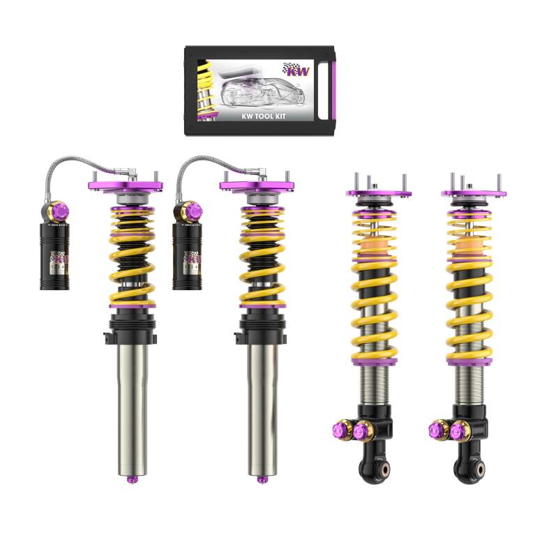 KW Porsche 911 GT2RS 991.2 Without OE NoseLift Clubsport Coilover Kit 3-Way