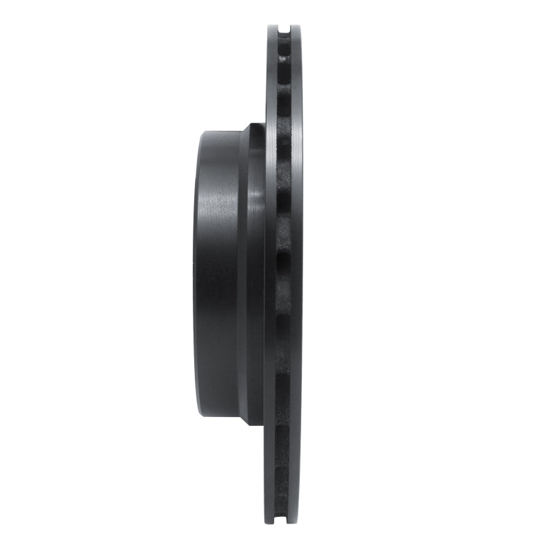 R1 95-99 BMW M3 E36 Rear Left Slotted Black Brake Rotor