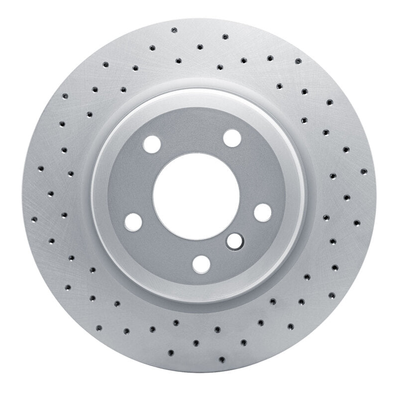 DFC 06-15 BMW 330I Rear Left Drilled Geoperformance Rotor