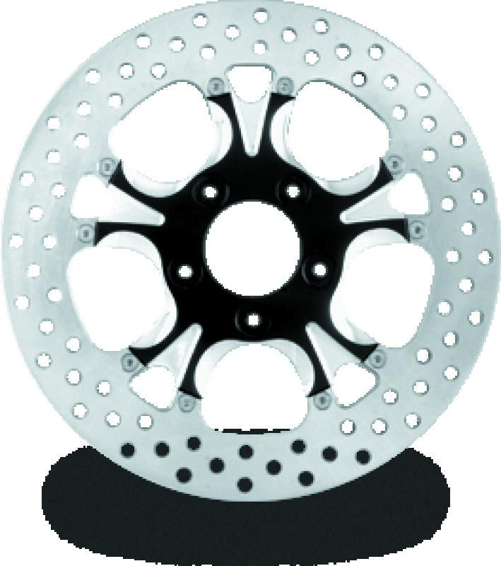 Performance Machine Disc/Carr 11.5 Gatlin Rear - Contrast Cut Platinum