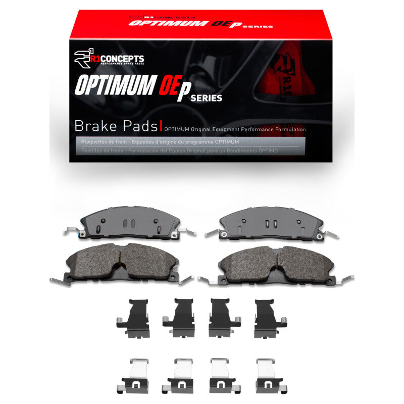 R1 2013-2019 Ford Police Interceptor Sedan Front R1 Optimum OE Pads & Hardware Kit