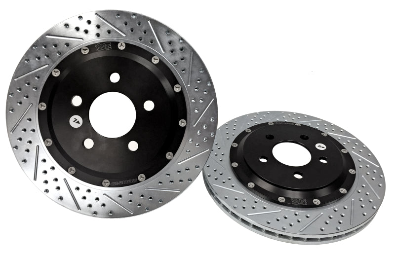 Baer Brakes 15-23 Ford Mustang GT/EcoBoost w/ Perf. Pac. Eradispeed+ Rear 2pc SDZ Perf. Brake Rotors