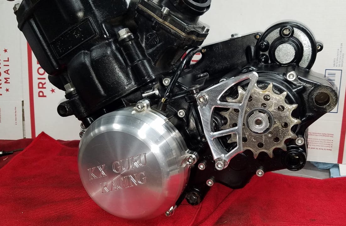 ’83-’04 KX500 "Petite" Case Saver/Sprocket Guard image 4