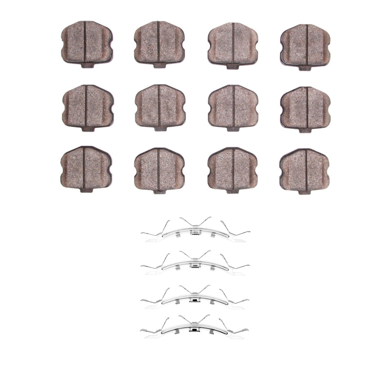 R1 2006-2013 Chevrolet Corvette Front R1 Ceramic Pads & Hardware Kit