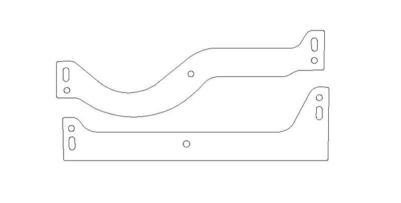 Cometic Chrysler LA V8 .060in Fiber Intake Rail Gasket Kit