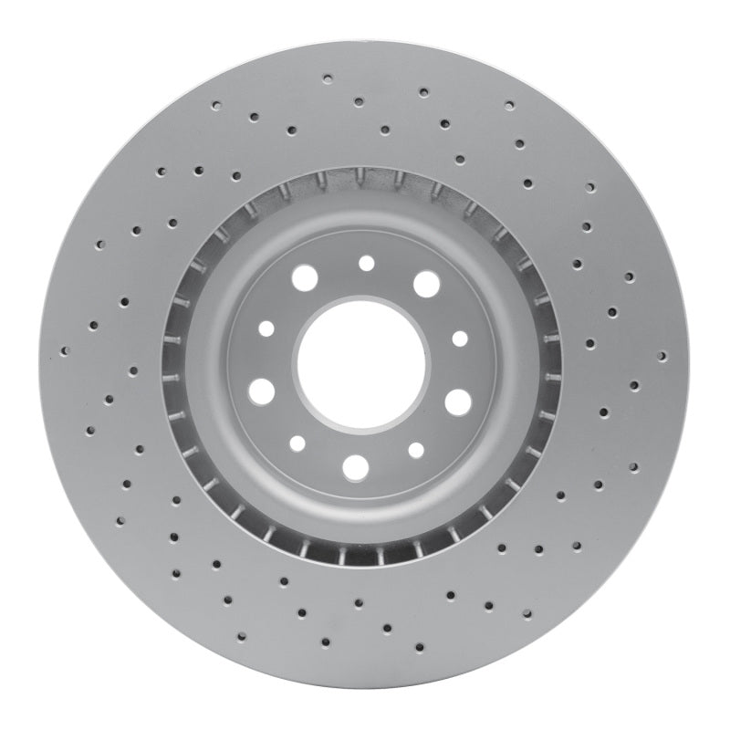 R1 05-06 Ford GT Rear Drilled GeoSPEC Coated Rotor