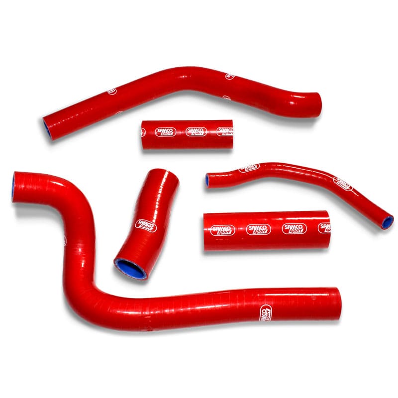 MSV Racing Samco Sport Silicone Hoses WITH CLAMPS for the CR500 - Red image