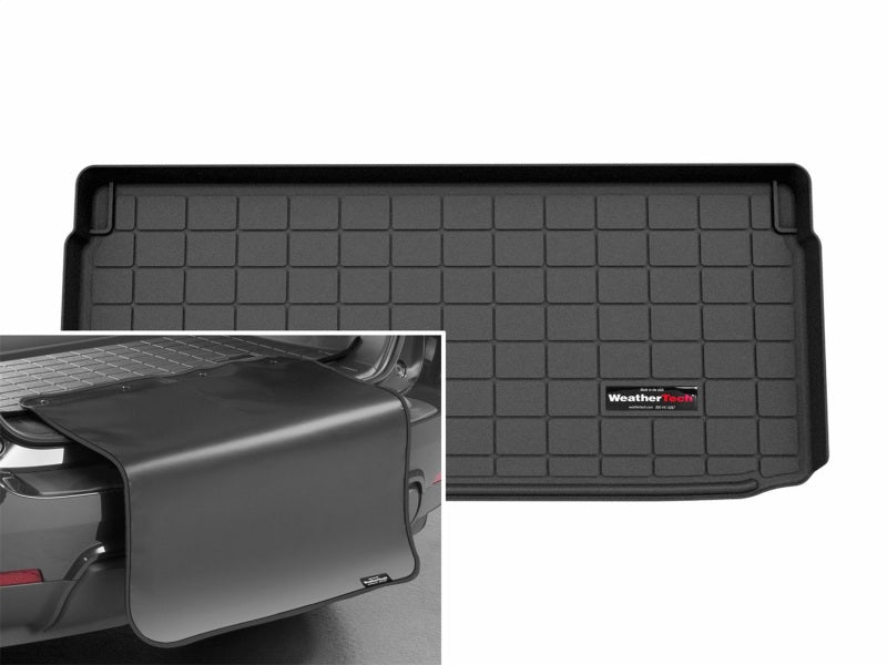 WeatherTech 25-25 MINI Hardtop 2 door Behind 3rd Row Cargo Liner w/Bumper Protector - Black