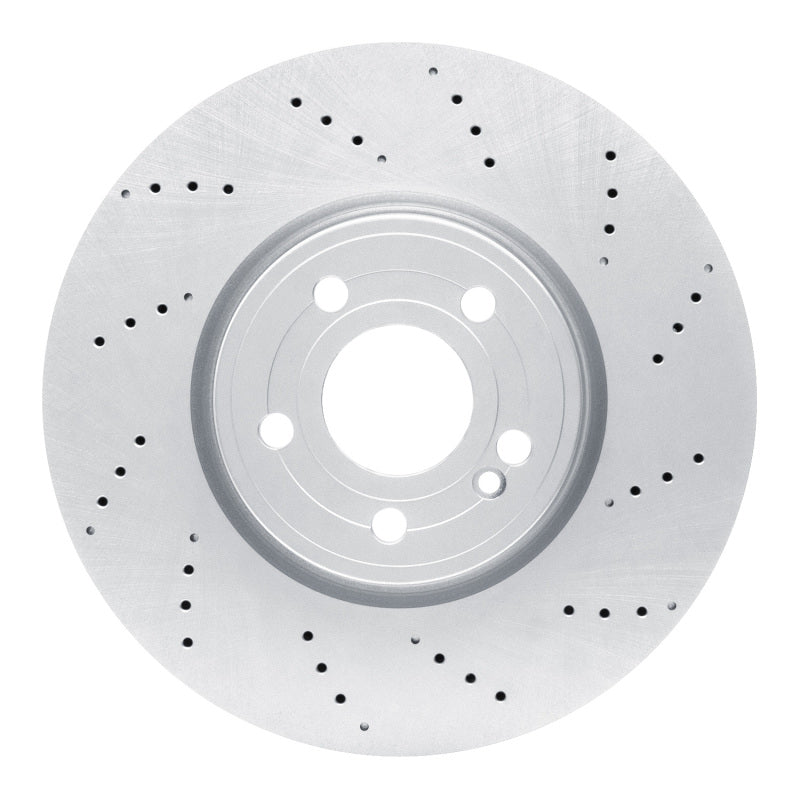R1 19-25 Mercedes-Benz GLA250 (USA/Canada) Front Drilled GeoSPEC Coated Rotor