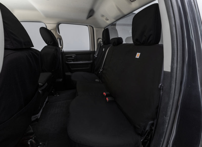 Covercraft 19-24 Chevrolet Silverado Carhartt Super Dux SeatSaverSecond Row Seat Covers - Blk