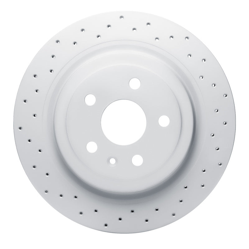 DFC 08-14 Cadillac Cts Rear Left Drilled Geoperformance Rotor
