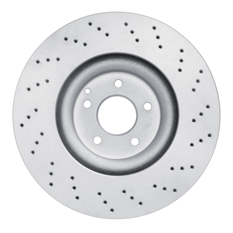 R1 03-07 Mercedes-Benz CLK55 AMG Front Drilled GeoSPEC Coated Rotor