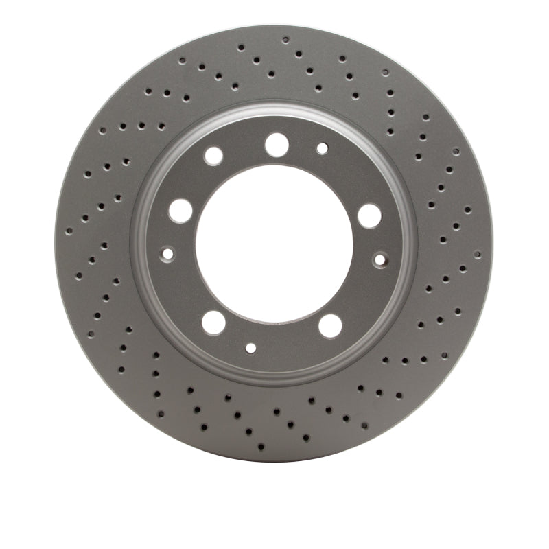 R1 78-89 Porsche 911 Right Rear Drilled GeoSPEC Coated Rotor