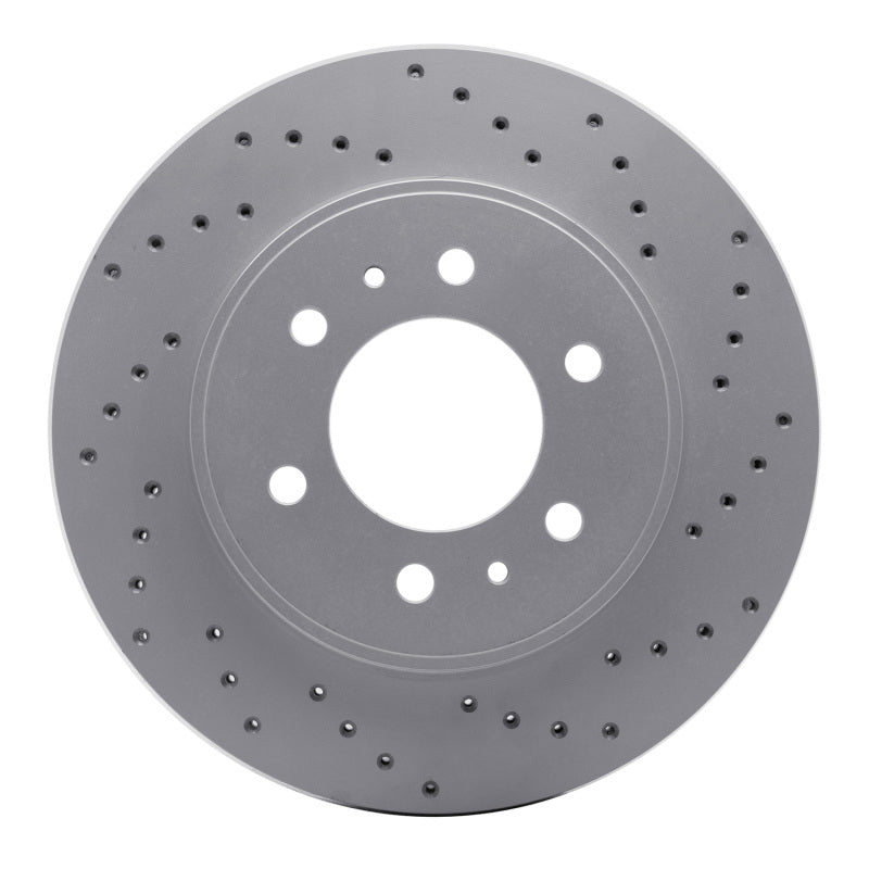 DFC 09-09 Ford F-150 Rwd Front Right Drilled Geoperformance Rotor