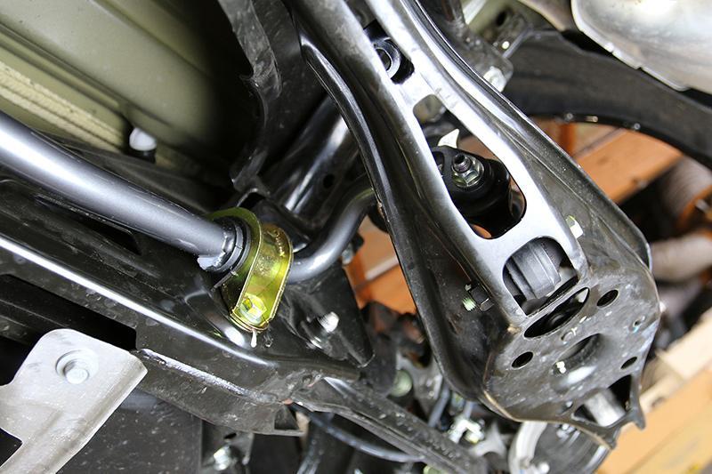 Progress Tech 2018+ Honda Accord/2016+ Civic Rear Sway Bar (22mm) Incl Reinforced Bushing Brackets
