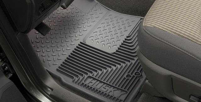 Husky Liners 12-13 Dodge Ram/88-09 Toyota 4Runner Heavy Duty Black 2nd Row Floor Mats