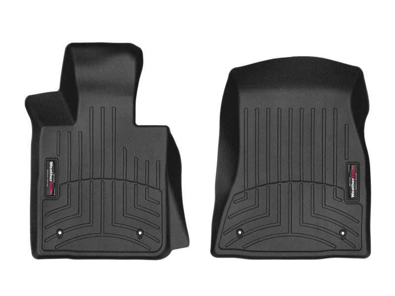 WeatherTech 2018 BMW 6-Series Gran Turismo Front FloorLiner - Black