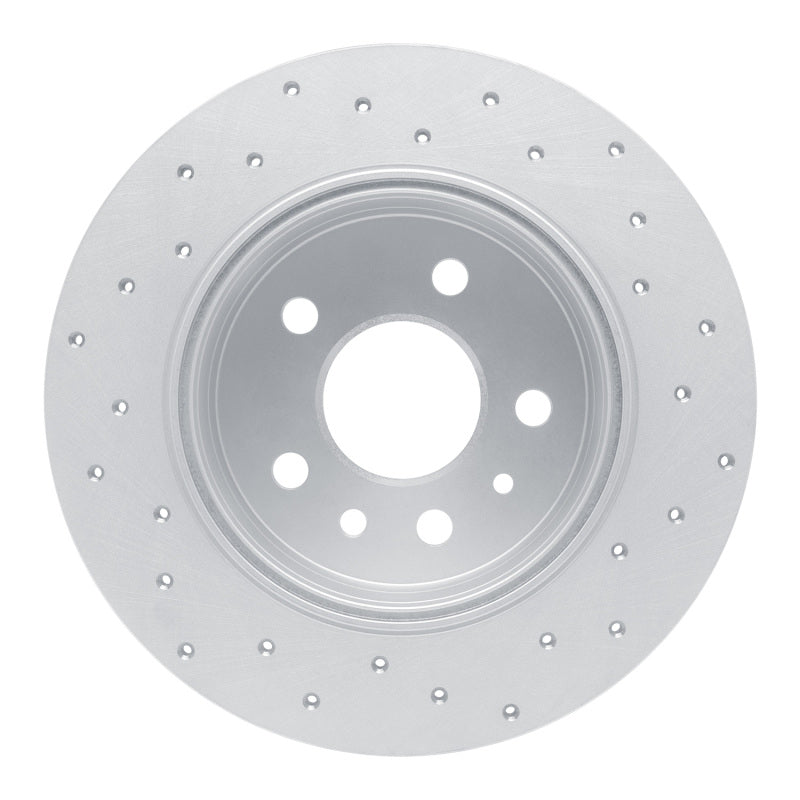 DFC 61-91 Mercedes-Benz 450Se Rear Left Drilled Geoperformance Rotor