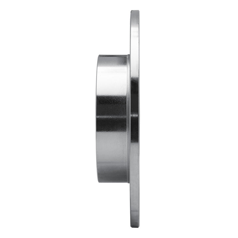 R1 85-00 Audi 5000CS Turbo Quattro Rear Right Drilled & Slotted Silver Brake Rotor