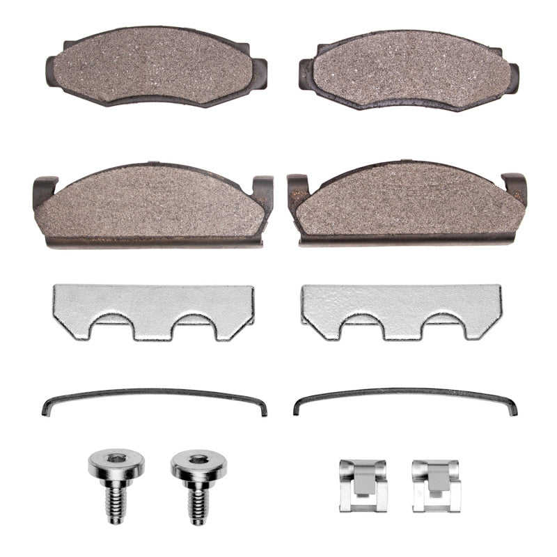 DFC 74-83 American Motors SPIRIT Front 4000 HybriDynamic Brake Pads and Hardware Kit