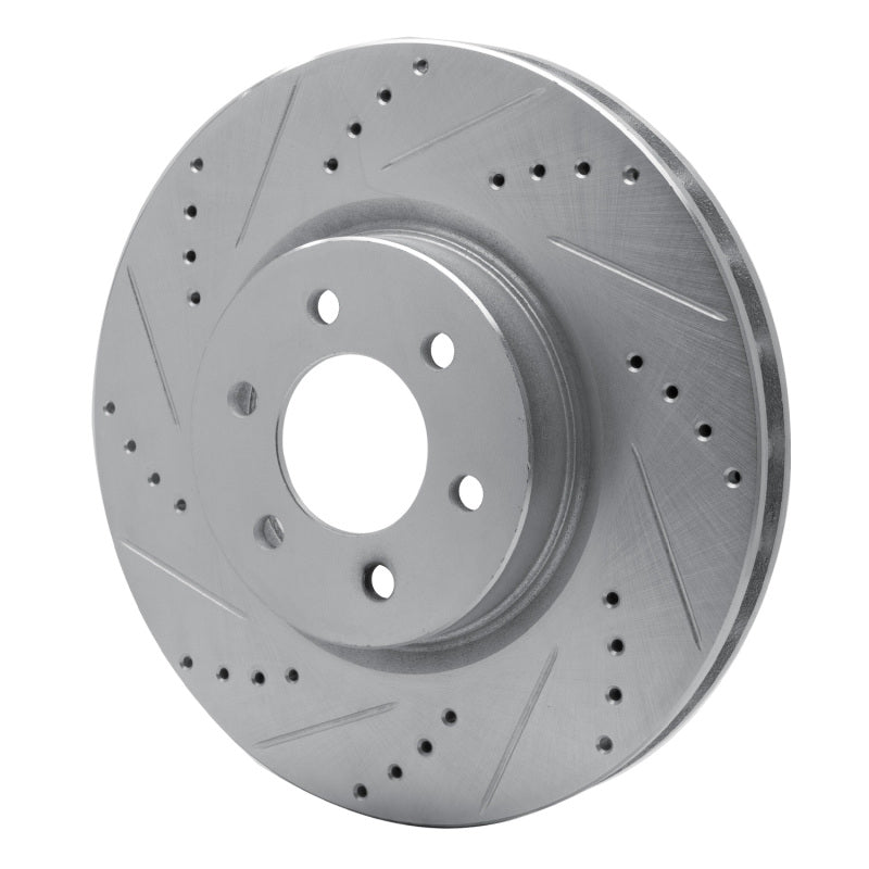 DFC 92-02 Dodge Viper Front Left Drilled & Slotted Silver Brake Rotor