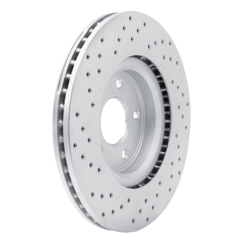 DFC 13-25 Infiniti Q60 Front Left Drilled Geoperformance Rotor