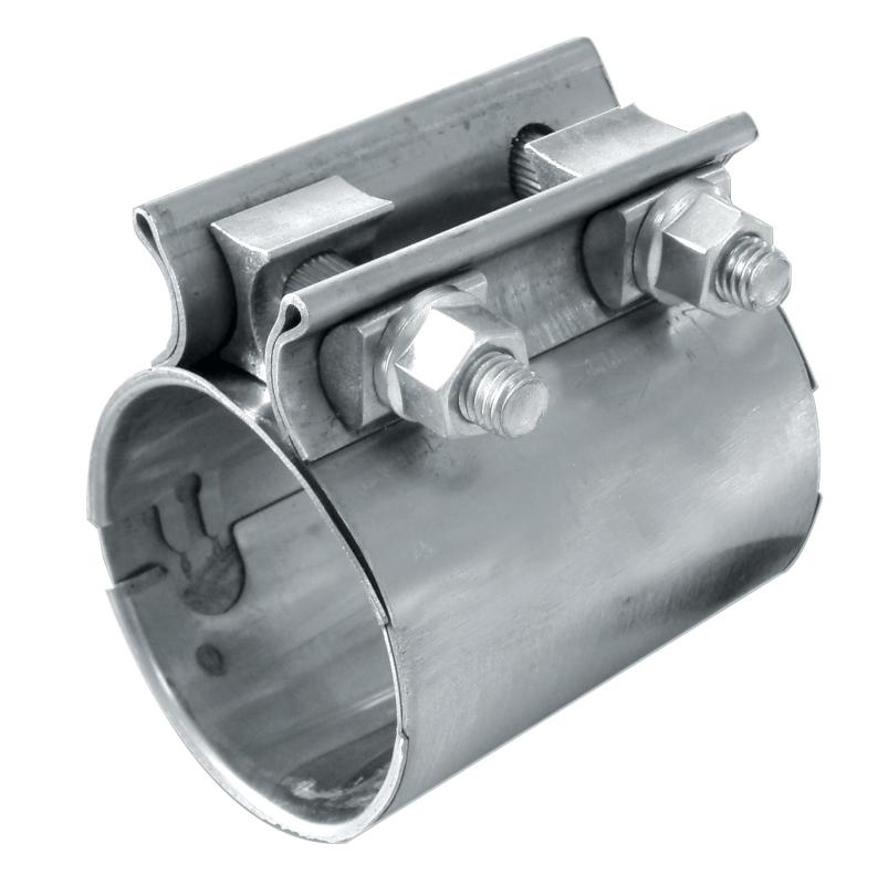 Vibrant SS Accuseal Exhaust Seal Clamp for 2.25in OD Tubing (1in wide band)