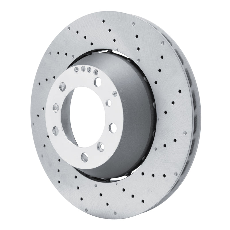 DFC 10-11 Porsche 911 Right Rear Drilled Hi-Carbon Alloy Geomet Coated Rotor