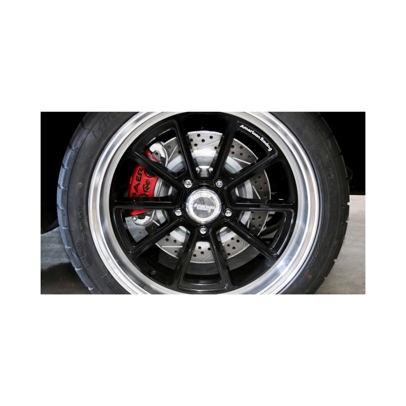Baer Brakes 78-88 GM Malibu/El Camino/Monte Carlo/Regal 13in Classic Series Front Brake Kit - Red