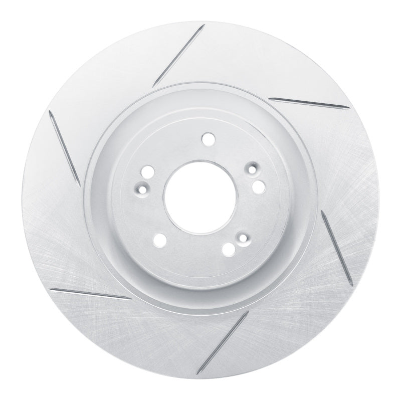 DFC 18-20 Genesis G80 Front Left Slotted Geoperformance Rotor