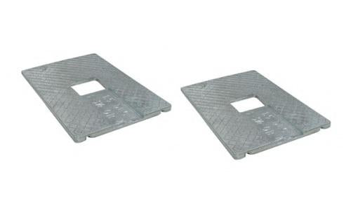 SPC Performance ZINC SHIMS 4x6.5x0.5 deg.