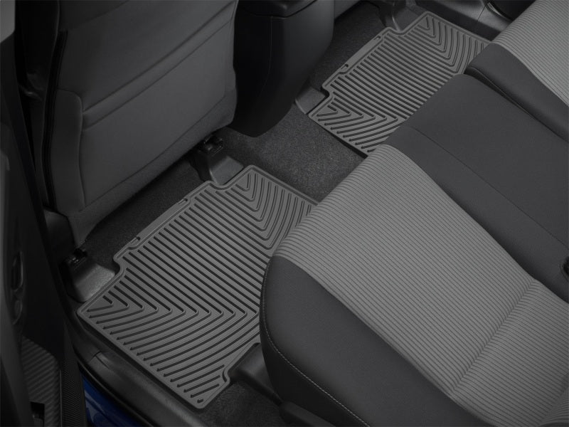 WeatherTech 13+ Toyota RAV4 Rear Rubber Mats - Black