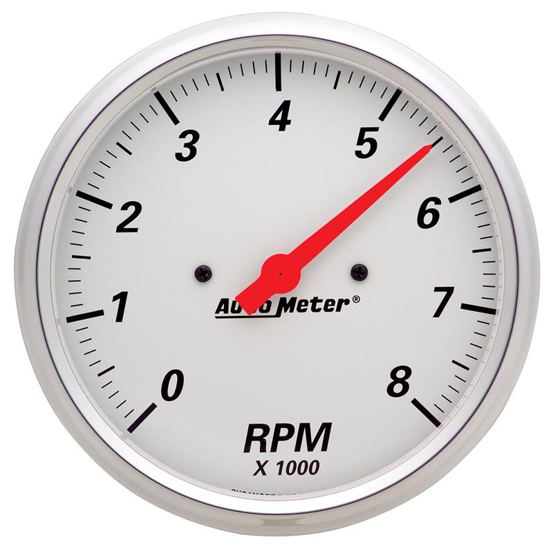 AutoMeter Gauge Kit 2 Pc. Quad & Speedometer 5in. Arctic White