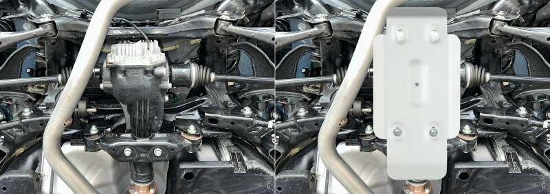 Rival 2019-2026 Subaru Forester Aluminum Differential Skid Plate