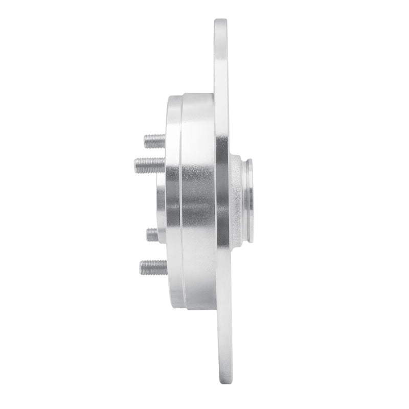 R1 84-87 Nissan Maxima Rear Left Drilled & Slotted Silver Brake Rotor
