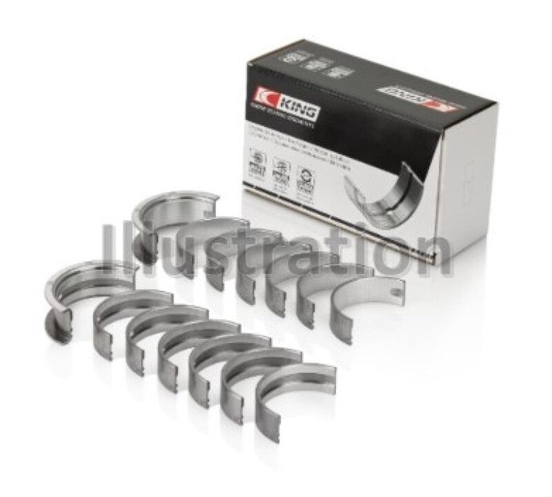 King Engine Bearings BMW M20B20-23-25-27 / M50B25 / M52B20-25-28 (Size 0.25) Main Bearing Set