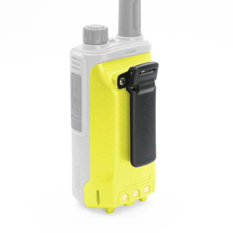 Rugged Radios GMR2/GMR2 PLUS Handheld Long-Lasting XL Lithium Battery w/USB Charging Safety Yellow