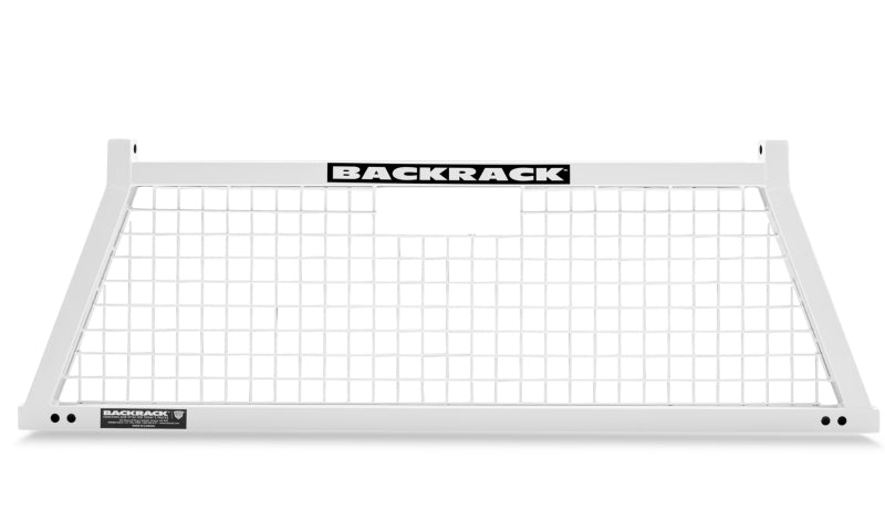 BackRack 04-12 Chevrolet Colorado / 98-21 Nissan Frontier Safety Rack Frame ONLY (Req. HW) - White