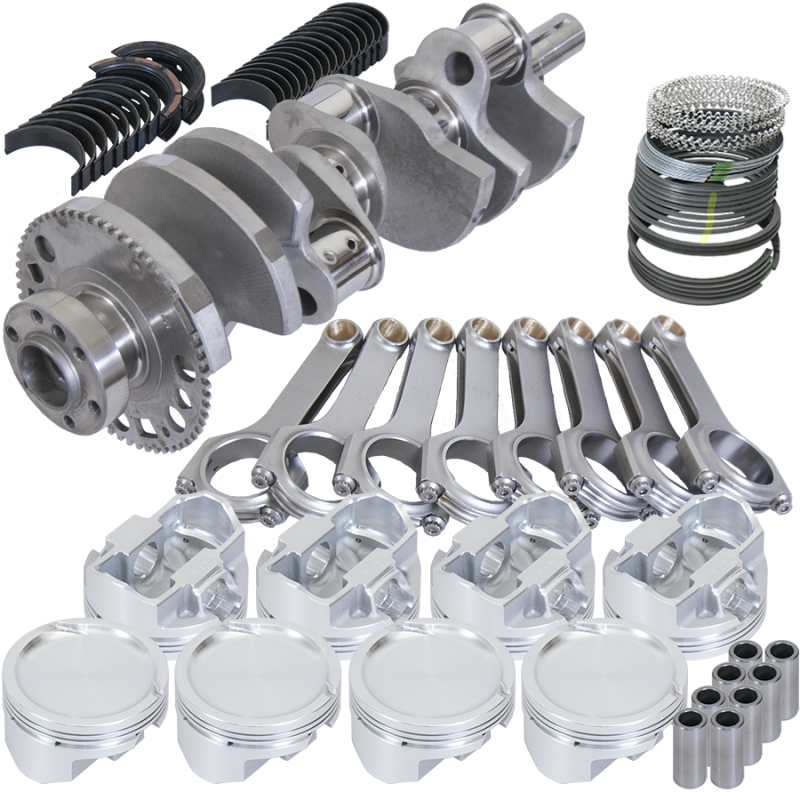 Eagle Chevy LS3 4.000in Crank 58 Tth Reluctor 6.125in H-Beam -29cc 4.075in Pistons Rotating Assembly