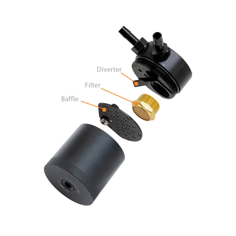 Mishimoto 2023+ Nissan Z Baffled Oil Catch Can - PCV Side